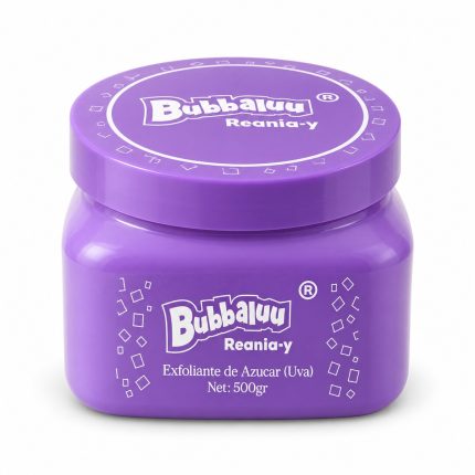 Exfoliante Corporal de Azúcar Uva Bubbaluu 500 g
