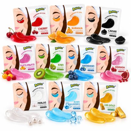Parches para ojeras Bubbaluu en variedad de aromas